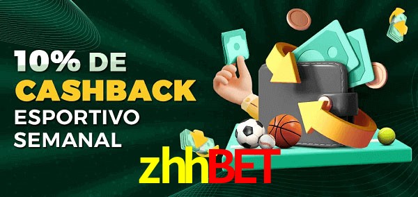 10% de bônus de cashback na zhhbet