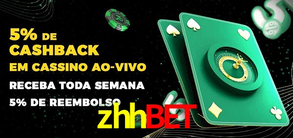 Promoções do cassino ao Vivo zhhbet